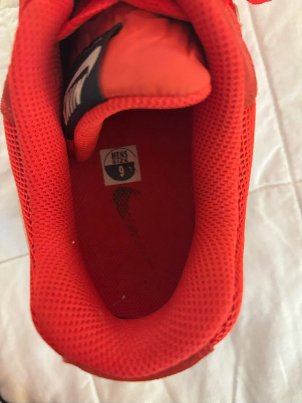 Nike vibrant red
